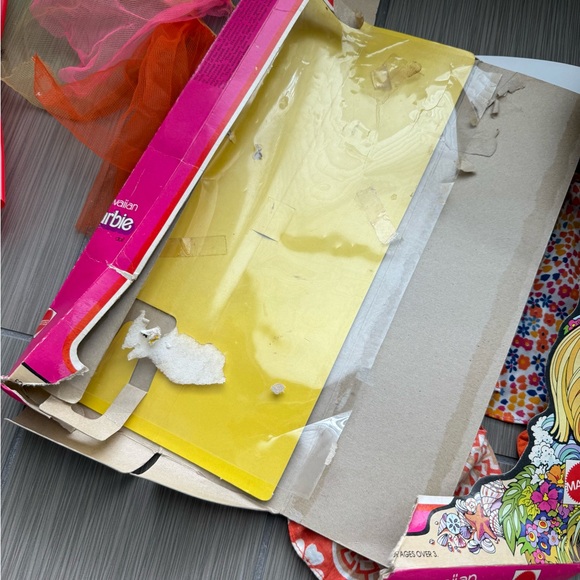 1975 Vintage Hawaiian Barbie Steffie Face Surfboard Ukelele #7470 Mattel + Extra - Picture 6 of 16